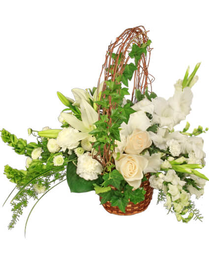 Serenity Flower Basket